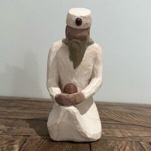 Willow Tree Kneeling Wiseman  Three Wisemen Nativity Christmas  Susan Lordi 2000